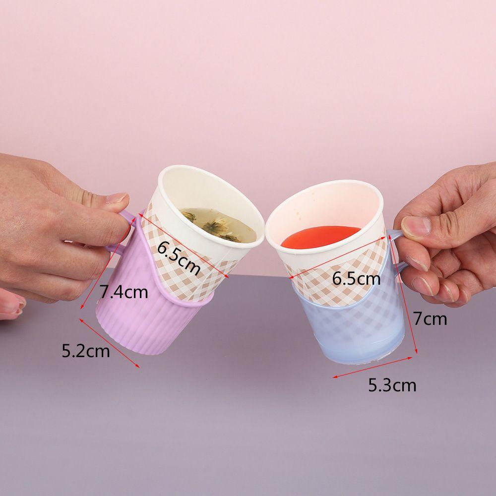 Useful Creative Thickening Disposable Cup Accessories Cup Holder Anti-scalding Gadgets Mug Sleeve