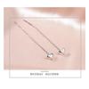2022 Trend Korean Long Wire Tassel Thread Chain Climb Star Heart Beads Pendants Dangle Drop Earrings Straight Hanging Earings