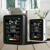 1 Комплект CO2 TVOC HCHO PM Метр Цифровой Термометр Влажности Многофункциональный Цифровой Монитор Качества Воздуха Домашний Детектор Воздуха