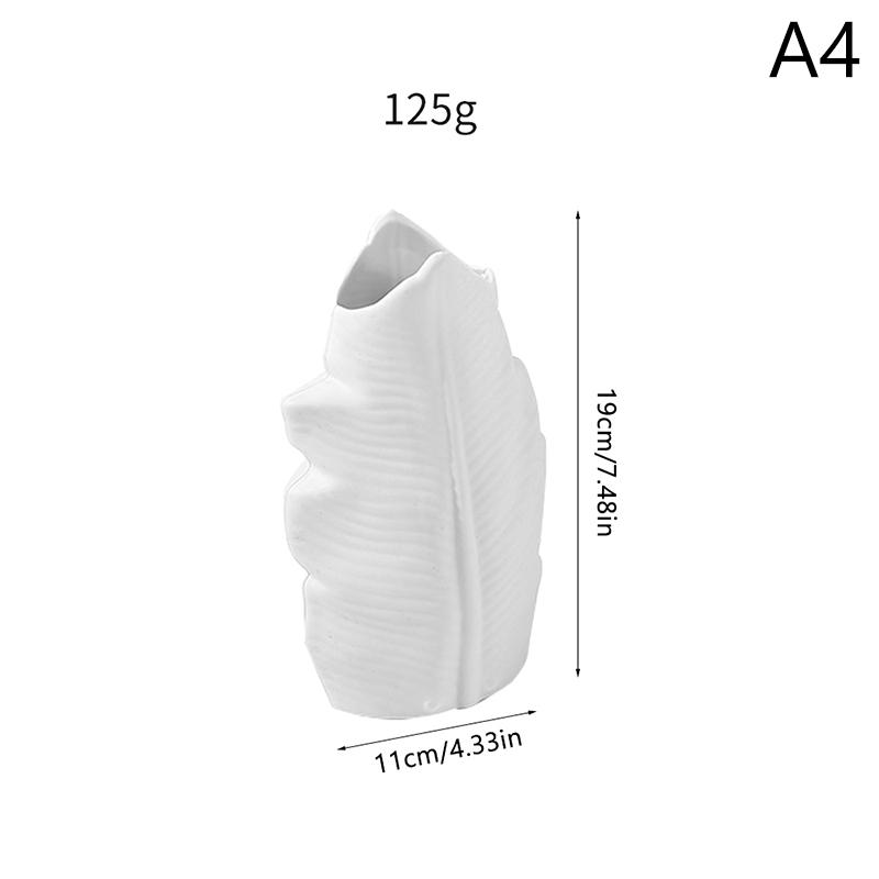 Современная простая имитация керамической художественной вазы Сушеные цветы Цветочная композиция Украшения Гостиная Тумба под телевизор Спальня Настольный декор