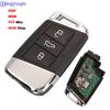 Jingyuqin 434MHZ 3B Remote Car Key Control For Volkswagen VW Magotan Passat B8 Skoda A7 Case Shell