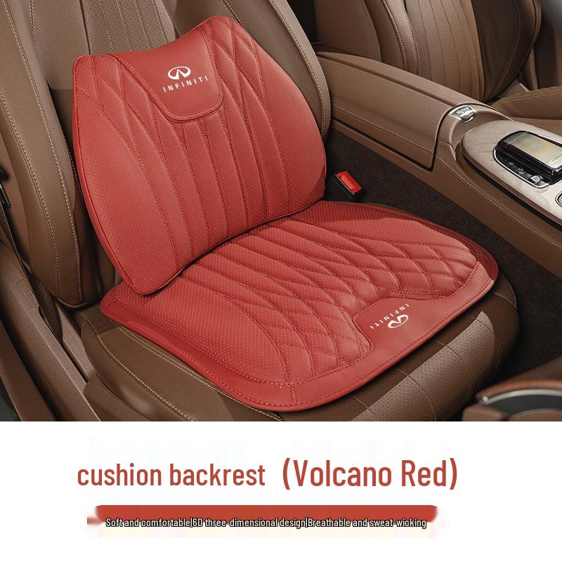 All-Season Seat Cushion with Integrated Lumbar Support for Infiniti Q50L/QX50/QX60/Q70L