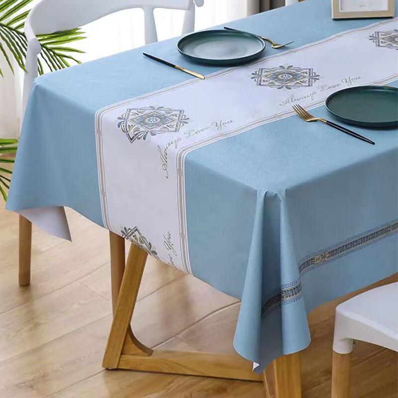 JANMEIJIA Tablecloth, Waterproof And Oil-Proof, No-Wash, 2025 New Style, High-End Table Protection Pad, Rectangular Table Mat