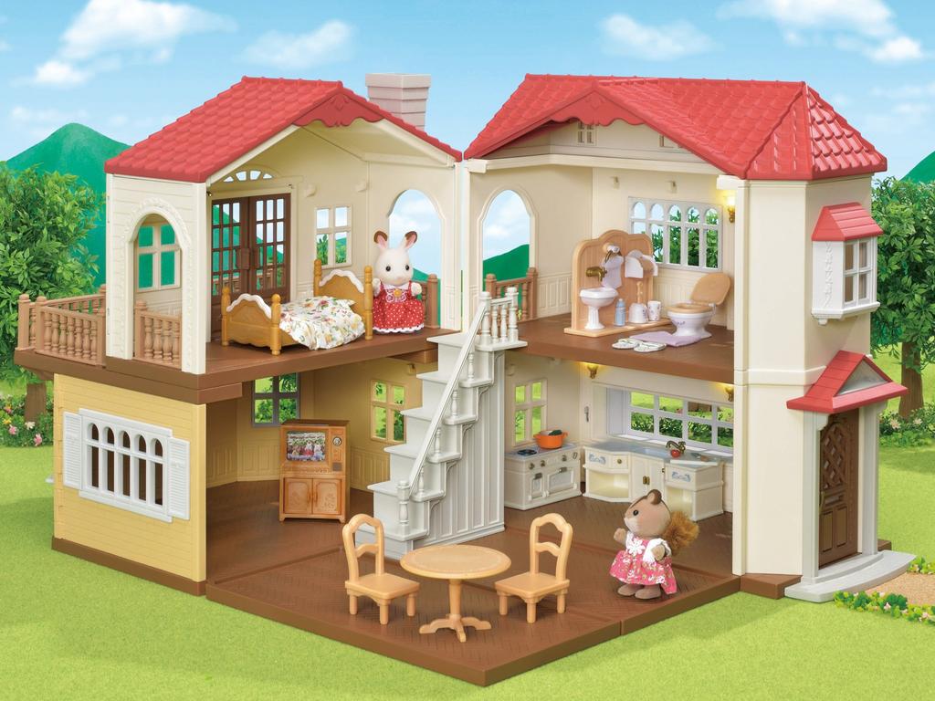Sylvanian Families Set House Furniture Set with Red ST Mark Certification For Ages 3 and Up Toy Dollhouse Sylvanian Families EPOCH Doll/Furniture [Big