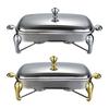 Chafing Dish Buffet Set Serving Dish Food Tray Buffet Server Buffet Warmer 2.9L for Events Catering Party Kitchen Wedding