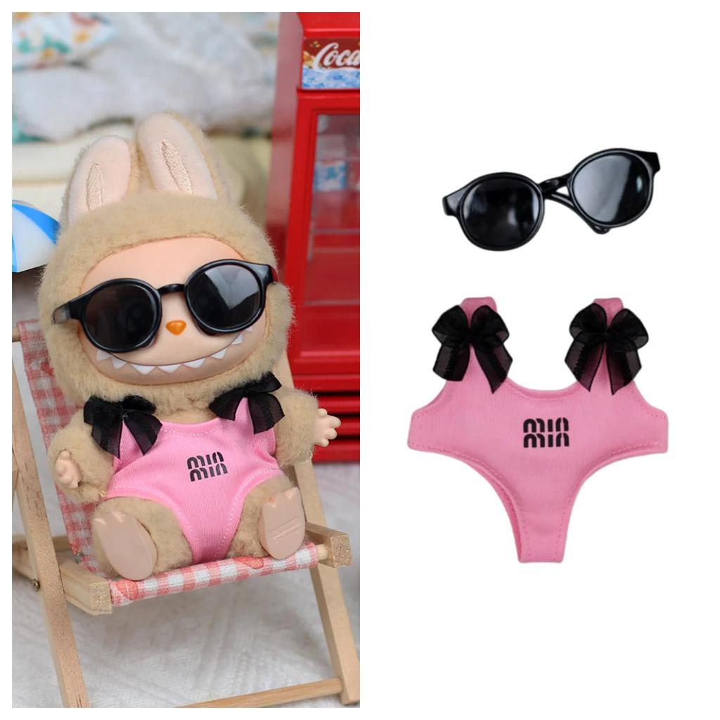 Labubu Одежда Летний купальник, Купальник Sunshine Beach, Аксессуары Labubu, Модная одежда (Кукол нет)