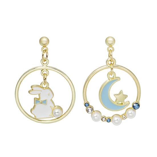 Стильные серьги-капли полые износостойкие декоративные