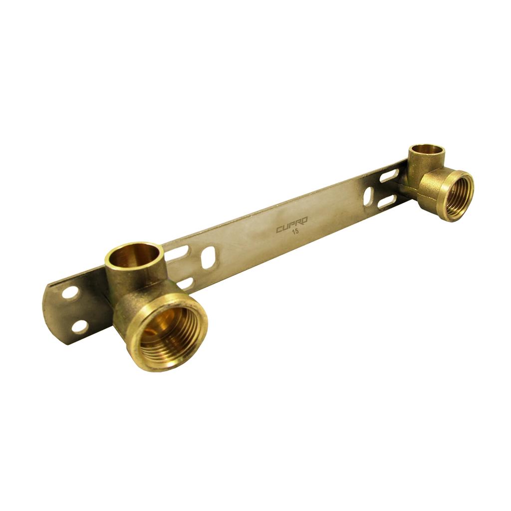 Listwa montażowa baterii 15x1/2" l=150mm lutowana