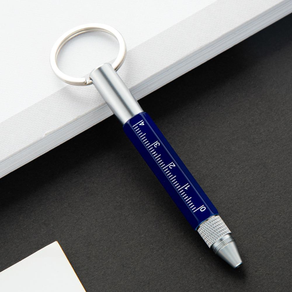 Metal Ballpoint Pen Short Style Capacitive Pen Multi Functional Multitool Pen  Construction Tools