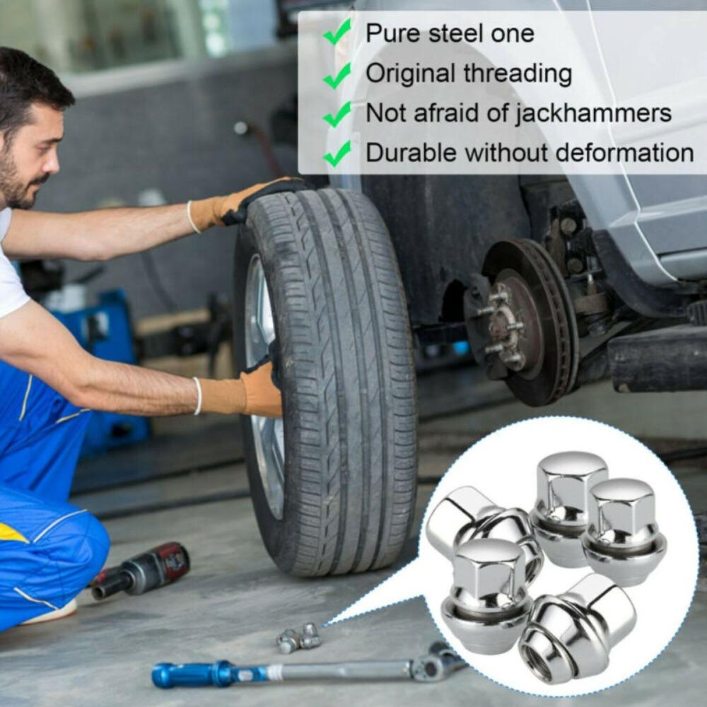 Универсальный для Ford Focus литой диск автомобильные аксессуары шестигранный болт сиденья хромированный диск конические гайки