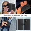 For Samsung Galaxy S23 Ultra/S22 Ultra 5G Case RFID Blocking Flip Leather Phone Cover with Wrist Strap