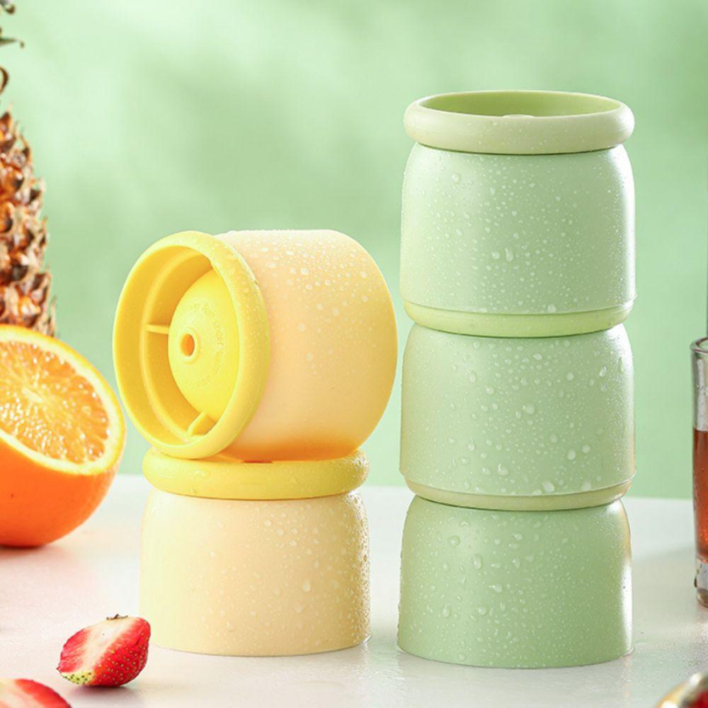 2PCS Food Grade Silicone 6CM Ice Ball Mold Leak Proof Easy Demolding Single-cell Ice Ball Mold DIY Stackable Ice Sphere Maker