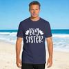 Unisexs Tshirt Big Sister T Shirts Hipster Summer Tee Shirt Y2k Retro 100 Cotton Tops Birthday Gift