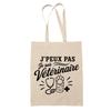 Tote Bag - PLANETEE - J'peux Pas Minimaliste - Coton Fairtrade 180 G/m² - 42×37 Cm 10 L - Anses 70 Cm