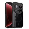 KEYSION Магнитный чехол для телефона для Xiaomi 15 Ultra 5G Силикон+ПК Матовый Полупрозрачный Прозрачный Ударопрочный чехол для Xiaomi 14 Ultra 5G