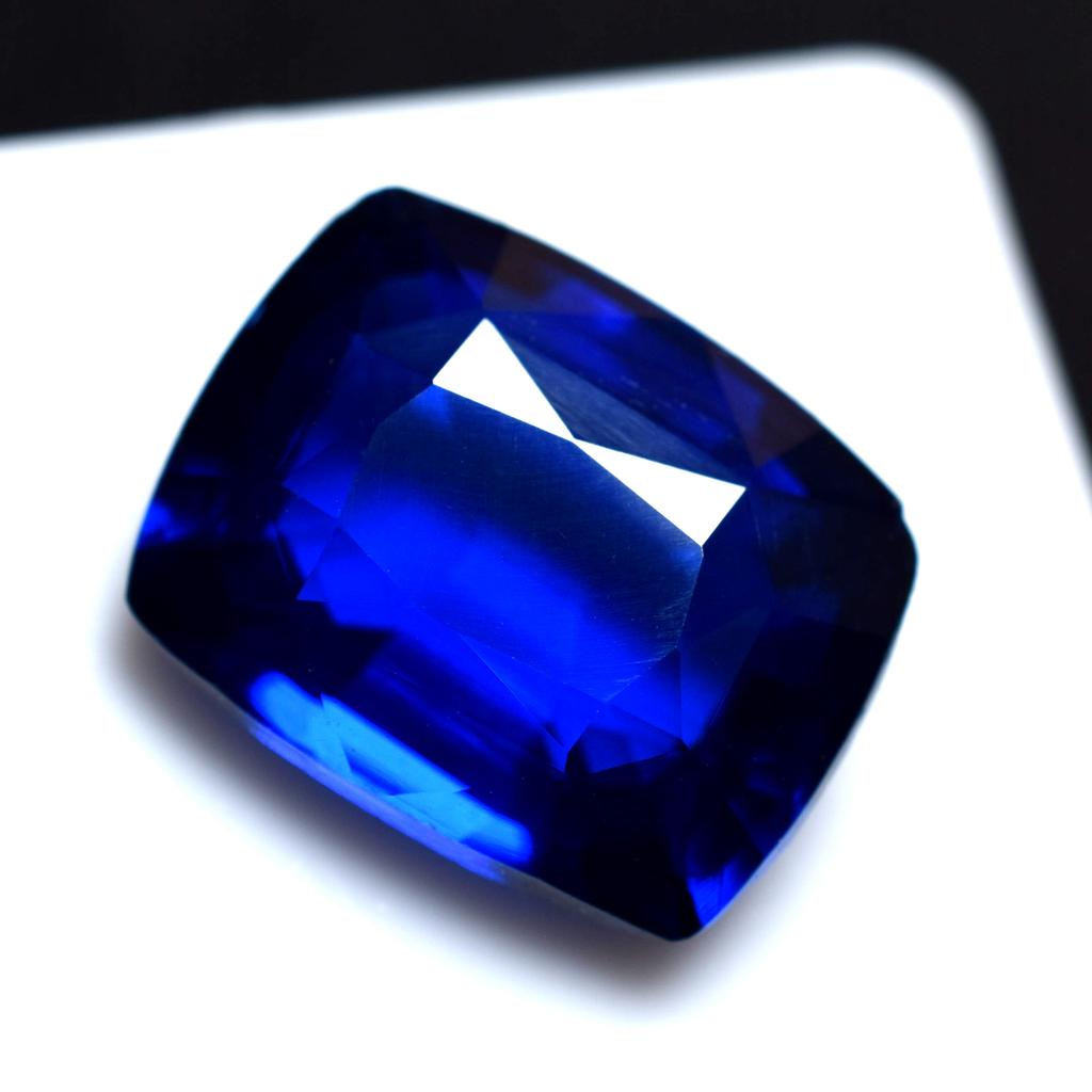 Natural Blue Sapphire Loose Gemstone 8.80 ct Exclusive Cushion Cut September Birthday Birthstone