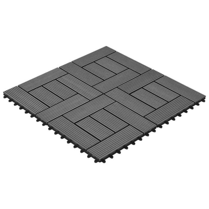 VidaXL 22x Terrace Tiles Patio Tiles Balcony Tiles Garden Tiles Floor Tiles 277799