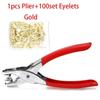 With Eyelets Grommet Eyelet Plier Set Installation Grommet Tool Kit Metal Pliers  For Leather Cloth