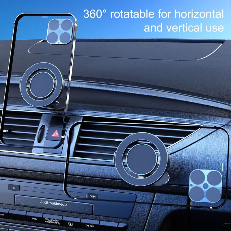Крепление для телефона на приборную панель автомобиля Магнитное крепление на приборную панель Воздуховод Магнитное крепление для телефона на автомобиль из сплава Для автомобилей Внедорожников Грузовиков