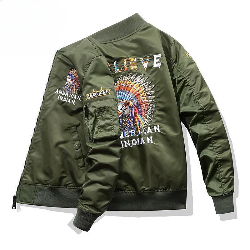 Новая мужская повседневная свободная куртка большого размера, рабочая одежда в корейском стиле, мужская куртка, модный мужской летный костюм