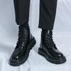 Модные мужские высокие ботинки Минималистичные и универсальные дизайнерские стили Модные мужские ботинки для вечеринок, отдыха на природе, бизнеса
