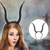 Обруч Рога Газели Косплей Реквизит Фантазия Головные уборы Женские Хэллоуин Карнавал Вечеринка Аксессуары для Костюмов