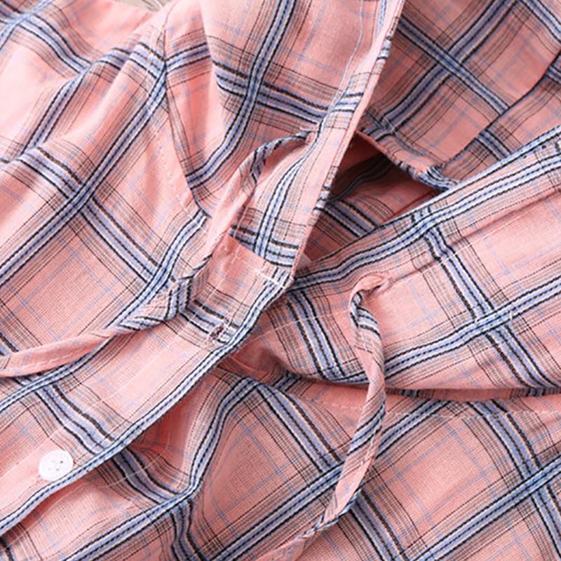 Рубашка для защиты от солнца, женская клетчатая рубашка с капюшоном и длинными рукавами, свободный топ, одежда для защиты от солнца, тонкое пальто, кардиган