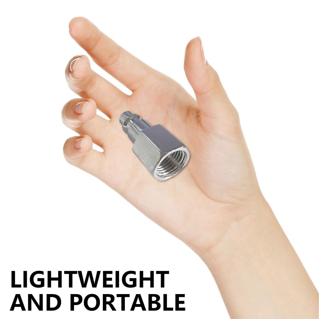 1/4inch NPT Quick Coupler Air Compressor Connector Pneumatic Fitting Air Line Hose Fitting Quick Coupling Connector