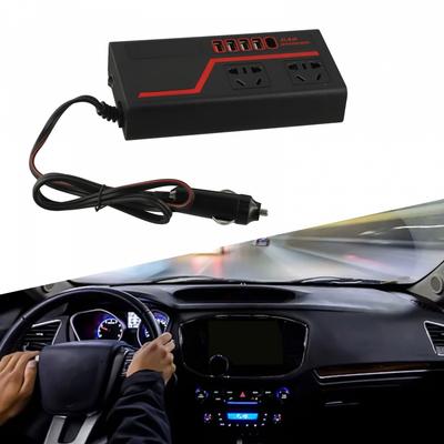 Многопортовый автомобильный инвертор 2000 Вт DC 12V24V в AC 220V для смартфонов и ноутбуков