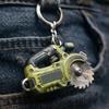 Portable Mini Chainsaw Tool Keychain PLA Key Holder Bag Ornament for Keys or Bags as Handy Companion on the Go