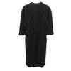 Mame Made In Japan 7 Minutes Sleeve Knee-length Dress 1 Black Kurogouchi Women Used