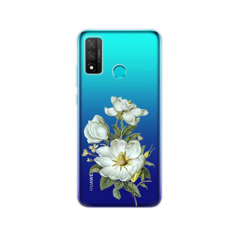 Чехол для Huawei P smart 2020, мягкий силиконовый чехол из ТПУ на заднюю панель телефона PSmart 2020 POT-LX1A, 6,21 дюйма, защитный чехол-бампер, чехол