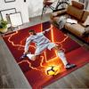 1pc Number 7 Soccer Design Printed Area Rug Carpet for Bedroom Living Room Home Decor Rugs Mat Non Slip Mat Rug for Bedside