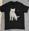 Редкая футболка Duster Band White Cat Альбом Черная Все Размеры Унисекс