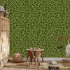Olive Green Leather Wallpaper for Living Room and Bedroom 50x1000