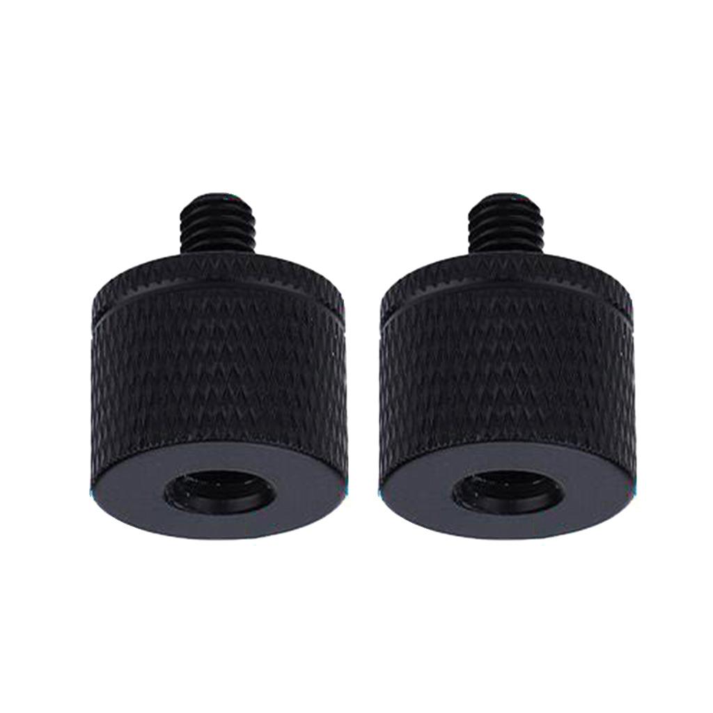 2x DSLR Camera Screws 1/4 To M4 M5 M6 M8 M10 M12 Conversion Screw Standard 1/4 Mount Adapter Screw for Projector Tripod