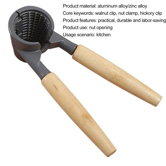 Useful Corrosion Resistant Multipurpose Sturdy Construction Nut Cracker Sheller Walnut Pliers for Home Walnut Opener