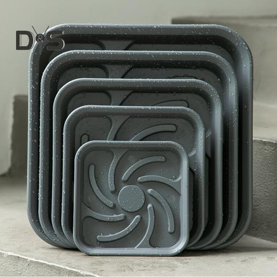 5 шт. поддон для растений многоразовый цветочный горшок поддон для тяжелых условий эксплуатации поддон для цветочного горшка квадратный поддон для растений в помещении и на открытом воздухе