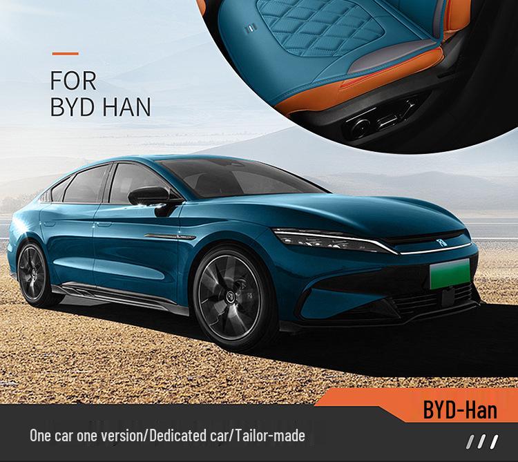 BYD Han Non-Slip Saddle Pad Seat Cushion for All Seasons - Five-Seat Electric Car Interior