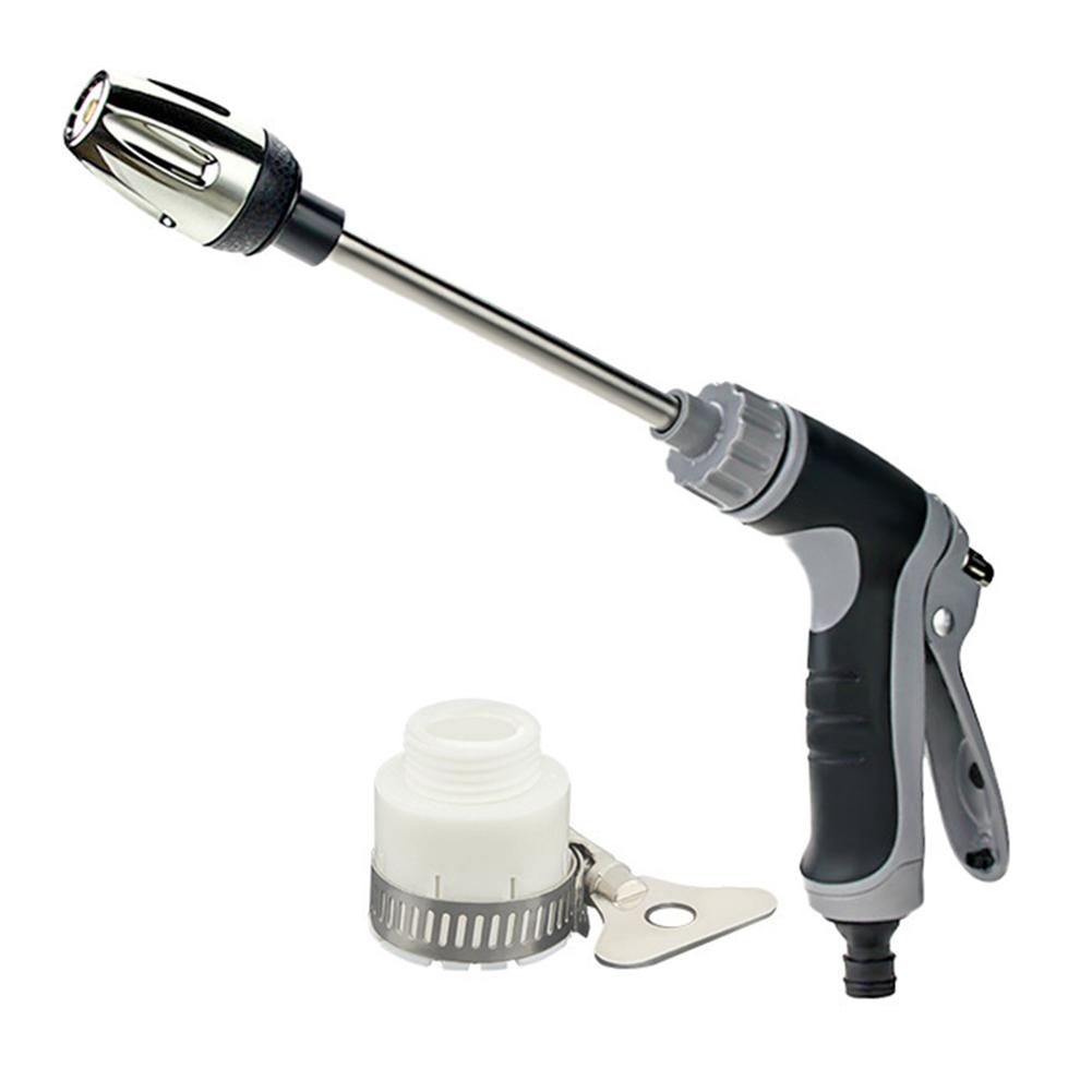Мойка высокого давления, Насадка-распылитель для садового шланга высокого давления, Регулируемая насадка для садового шланга, Подходит для любого садового шланга