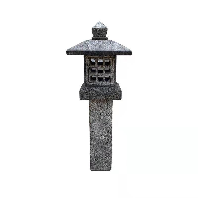 Bluestone Stone Lantern: Zen Landscape Decoration for Gardens and Courtyards