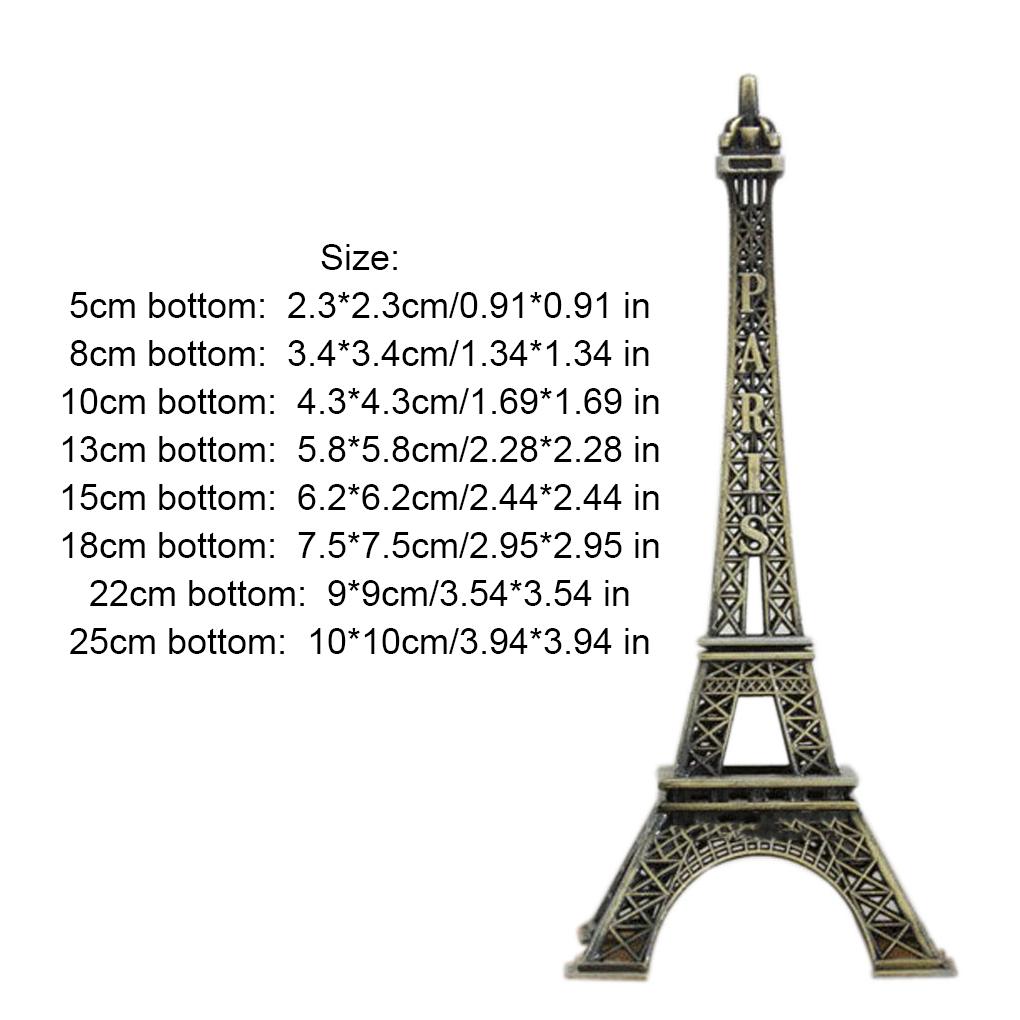 Экскурсия Сувенир Винтаж Эйфелева башня Париж Франция Сувенир Металл Модель ADM