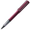 LAMY Deep Purple Roller Ballpoint Pen Transparent Ergonomic Grip Pen Line Width M Lightweight Aluminum Body Includes Black Rollerball Refill LAMY M 63