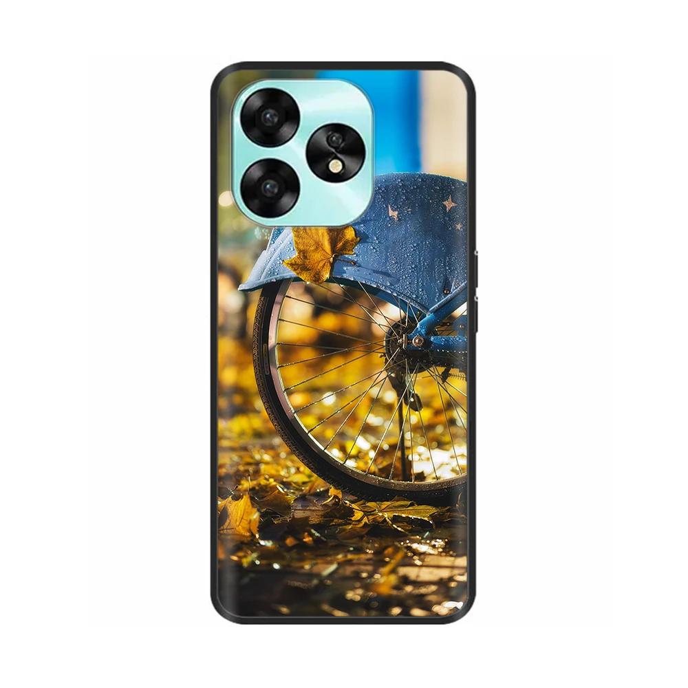 Для чехла UMIDIGI A15 A15C Модный Милый Чехол Черный Мягкий Силиконовый Чехлы для Телефона Для UMIDIGI A15C Funda A 15 UMIDIGIA15 Сумки