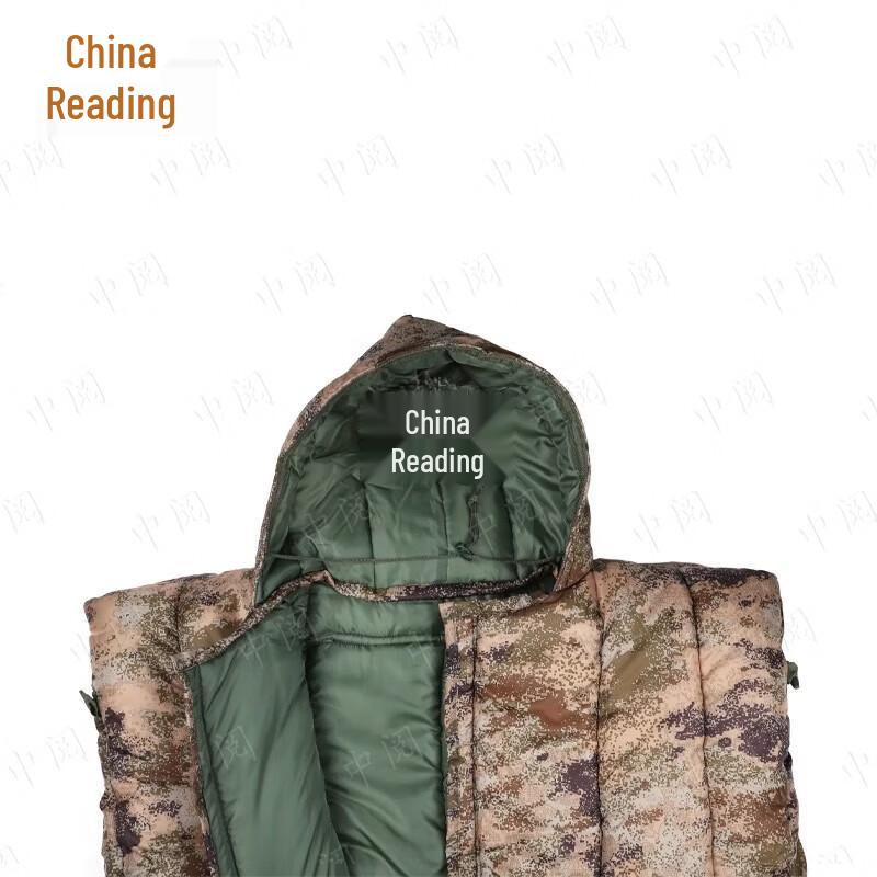 Теплый спальный мешок Zhongyue Outdoor для взрослых - Стиль пальто "Звездное небо пустыни"