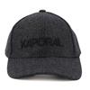 Men's Jayden Wool Print Cap with Embroidered Logo