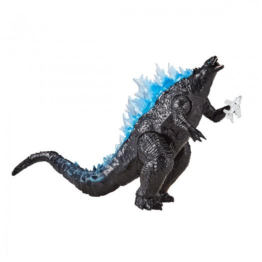 Figure GODZILLA VS. KONG - Godzilla with Superpowers and a Fighter Jet