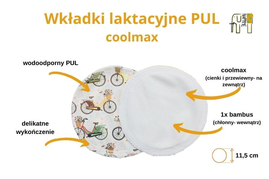 Wkładki laktacyjne pul coolmax pociągi zielone wkładki laktacyjne nappime