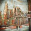 3D metal picture LOFT BROOKLYN 80x80