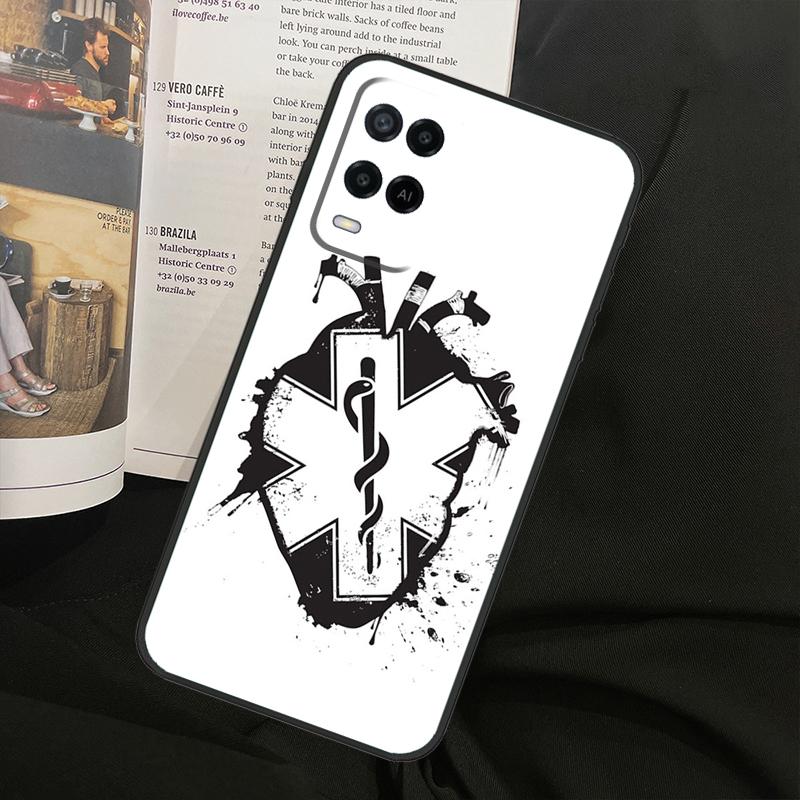 Medicine Doctor Nurse For Oppo A78 A98 A80 A40 A60 A18 A38 A58 A15 A17 A77 A74 A94 A54 A57S A16 A76 A96 Phone Case